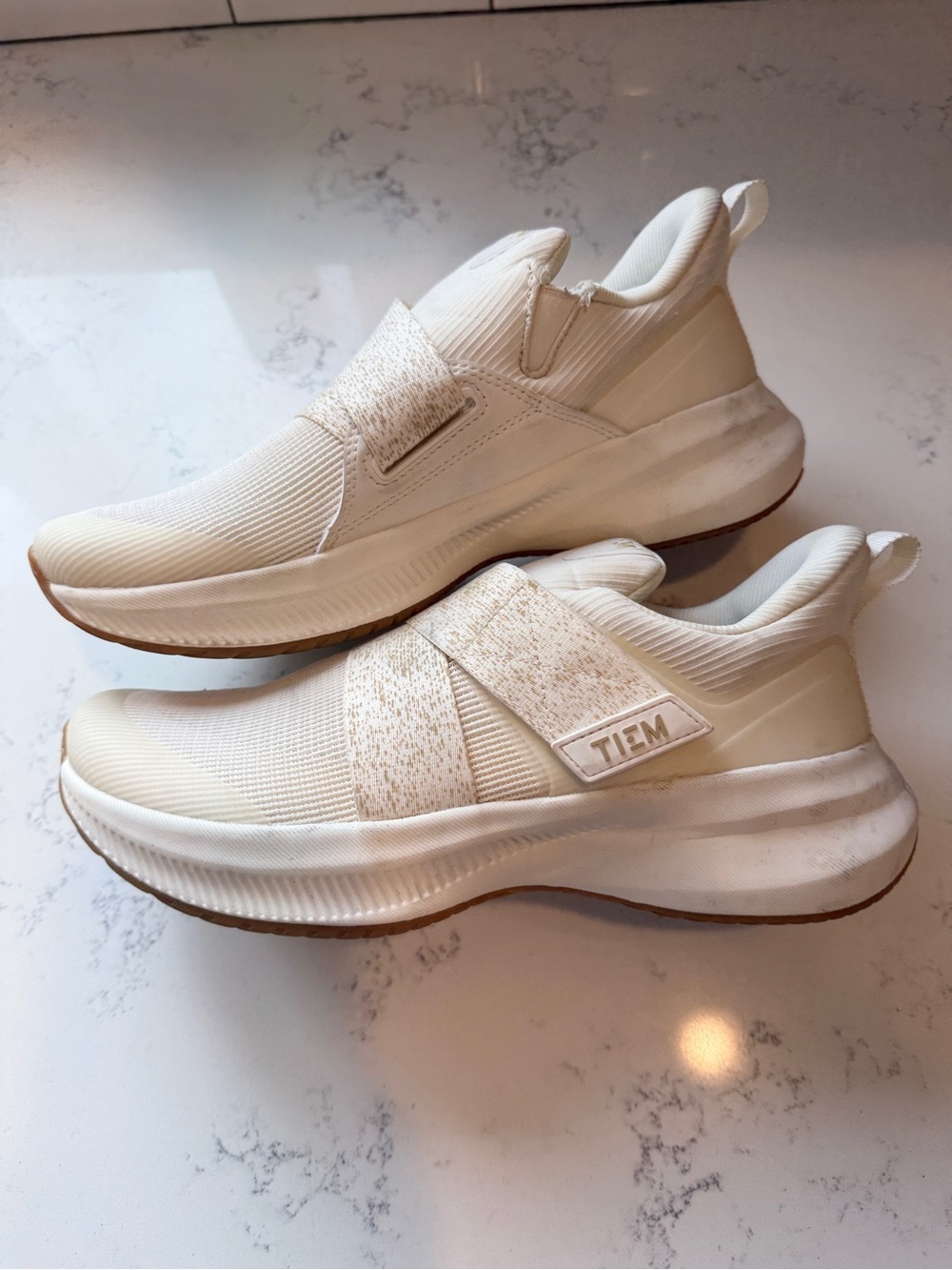 TIEM lynx spin shoes cycling soulcycle champagne gold 9